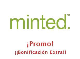 Códigos promocionales de Minted hasta -30%