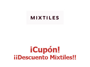 Código descuento Mixtiles hasta 80% menos