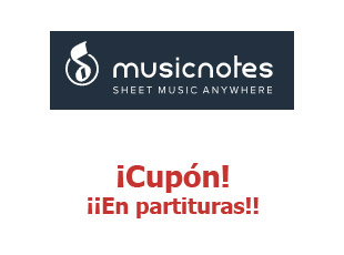 Cupones Music Notes hasta -25%