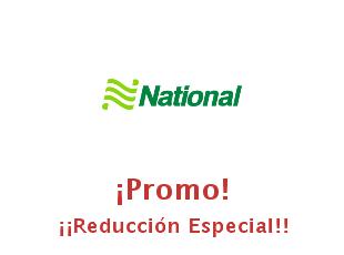 Cupones National Car Rental hasta 35% de ahorro