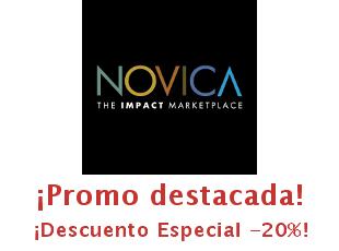 Descuentos y Promociones de hasta 20% en Novica.com