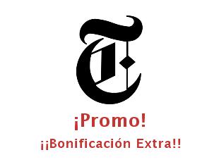 Códigos promocionales de NYTimes hasta -25%