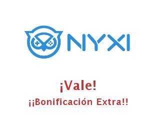 Cupones promocionales de NYXI hasta 20% menos
