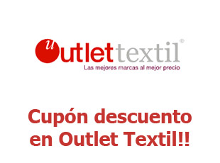 Código promocional Outlet Textil 10 euros
