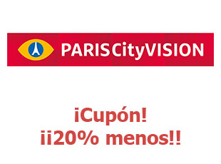 Código promocional ParisCityVision 20% menos
