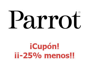 Código promocional Parrot 25% menos