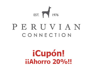 Cupones de Peruvian Connection hasta -20%