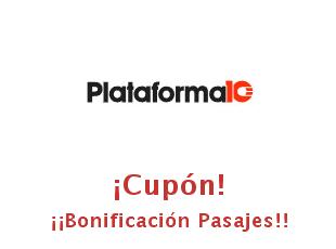 Plataforma 10 Cupones y Descuentos