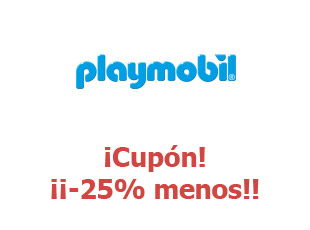 Cupón PlayMobil 25% de descuento