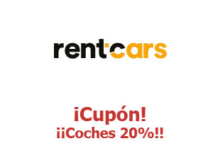 Código promocional Rent Cars hasta 20% menos