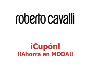 Códigos promocionales Roberto Cavalli