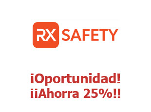 Cupones RX Safety hasta 25% menos