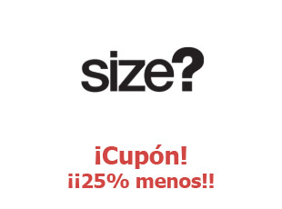 Cupones SizeOfficial hasta 25% menos