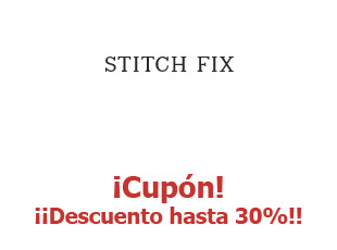Cupones Stitch Fix hasta 30% menos