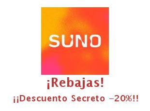Ahorra 20% en Suno con Cupones