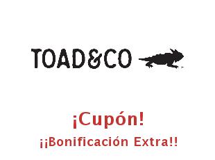 Cupones Toad and Co hasta 50% menos