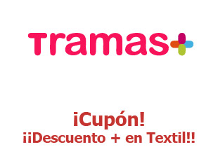 Código descuento Tramas hasta -20%