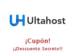 Cupón descuento Ultahost 65% de ahorro