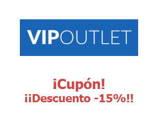 Cupones VIP Outlet ⇒ 15% menos
