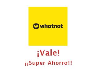 Cupón descuento Whatnot Ahorra 20% con Descuentos en Whatnot - Promociones Especiales