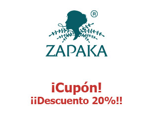 Códigos promocionales Zapaka 20% menos