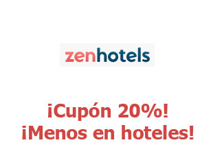 Descuentos Zen Hotels hasta 20% menos