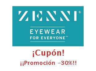 Ahorra en Zenni Optical - Descuentos de hasta 30%
