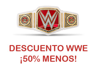Código descuento 30% de WWE