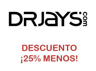 Códigos promocionales de DrJays, ahorra 20%