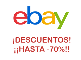 Cupones actualizados de eBay, -10%