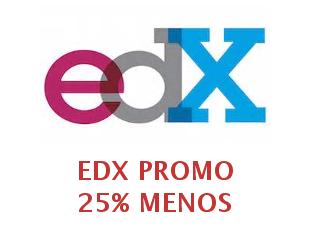 Descuentos edX hasta 20% menos
