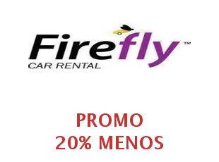 Código promocional Firefly Car Rental