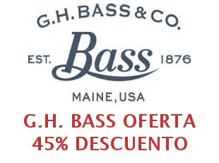 Descuentos G.H. Bass hasta 50% menos