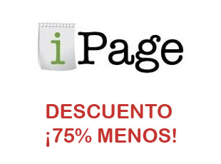 Código promocional 75% iPage verificado