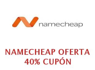 Código promocional Namecheap 40% menos