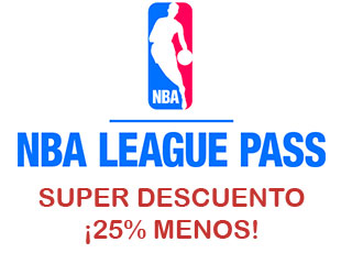 Cupón 25% menos de NBA League Pass