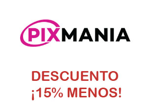 Descuento verficado 15% Pixmania