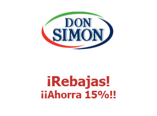 Cupones Don Simon 5 euros o 15% menos