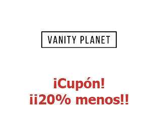Cupón descuento Vanity Planet 20%