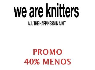 Códigos promocionales de We Are Knitters hasta 25% menos