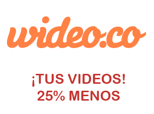 Código promocional 10% de Wideo