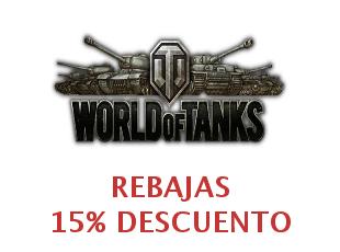Código descuento World of tanks hasta 40% menos